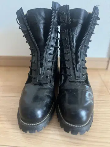 Chippewa 블랙 밀리터리 부츠