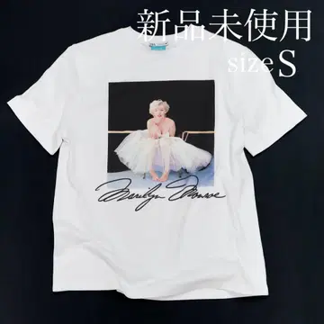 미사용 새상품 ZARA 마릴린 몬로 T셔츠 S
