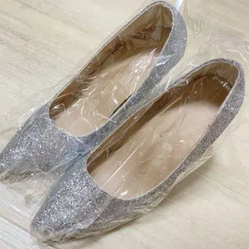 실버 글리터 하이힐 펌프스 결혼식 2차 모임