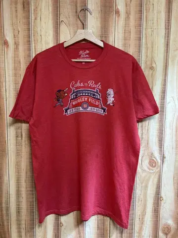 Wright & Ditson Cubs vs Reds 티셔츠 XL