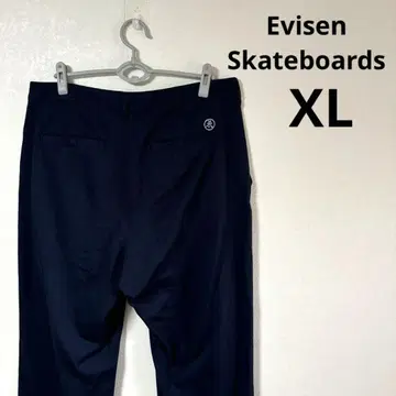 Evisen Skateboards 이지 팬츠 네이비 XL