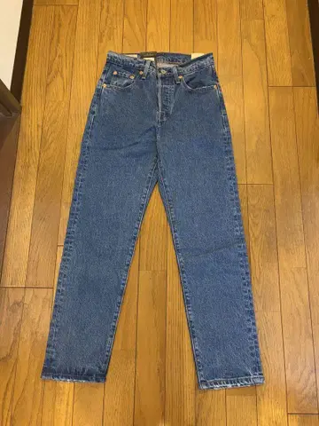 Levi's 501 오리지널 블루 스트레이트 데님