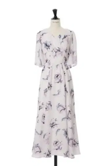 Rose Bouquet Dress - rose M