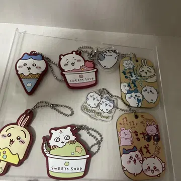 치이카와 (먼작귀) 캔뱃지 & 키링 세트