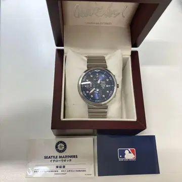 SEATTLE MARINERS 이치로 워치 시티즌 박스 포함 보증서 포함