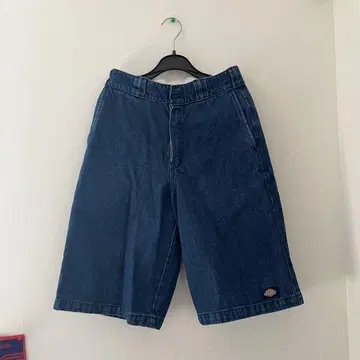 Dickies 데님 하프 팬츠