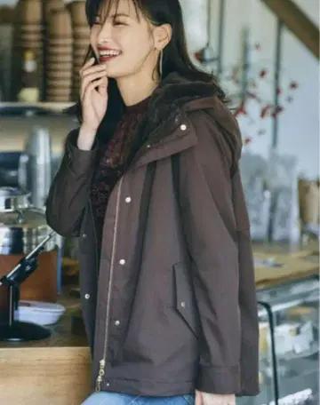 새상품급 에비하라 유리 x 플라스테 퍼 라이너 포함 마운틴 파카 3way