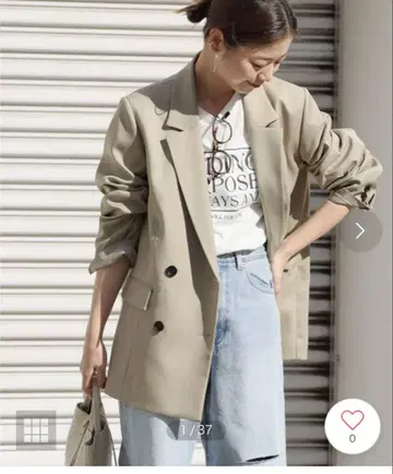 JOURNALSTANDARDrelume 더블 프론트 테일러드 자켓