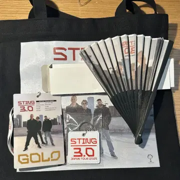 STING 3.0 JAPAN TOUR 2025 GOLD석 굿즈 세트