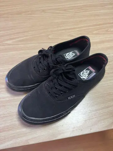 VANS Skate Authentic 블랙 28.5cm