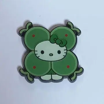 만박 일본관 헬로키티 조류 콜라보 시크릿 핀 배지 시아와세모 3