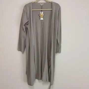 ensuite 그레이 롱 가디건