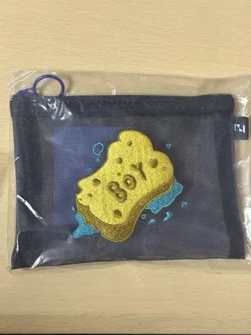 INI XQUARE 이케자키 리히토 메쉬 파우치