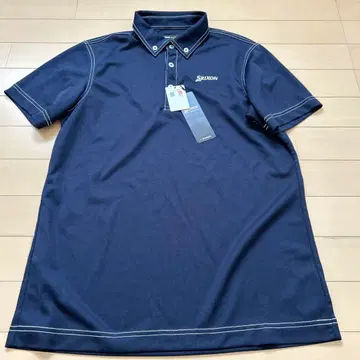 Srixon 피케 셔츠 M 네이비