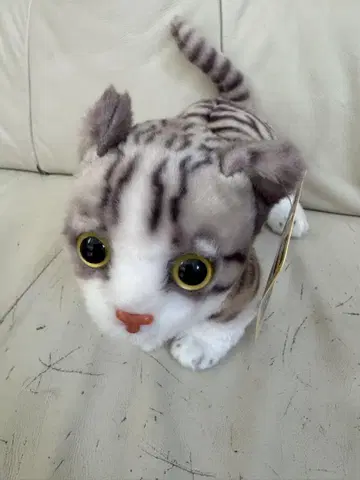 [ 새상품 ] 리얼 애니멀 Cute 새끼 고양이 봉제 인형 3