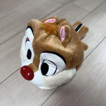 디즈니 칩 봉제 인형 모자