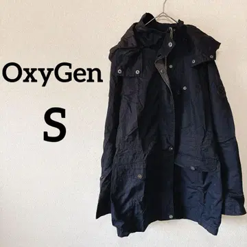 OxyGen [ S ] 블랙 BLACK 후드 부착 마운틴 후드티 블랙