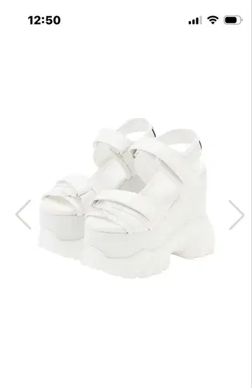 MIRROR9 Sneaker sandal high/WHITE