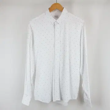 BARNEYS NEWYORK 피쉬 본 올 패턴 버튼 다운 셔츠