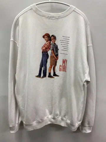 FREAK'S STORE 영화 MY GIRL 맨투맨 백 프린트 F