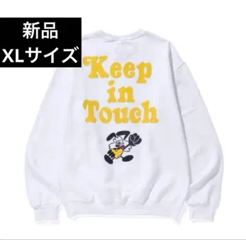 VERDY 베르디 KEEP IN TOUCH SWEAT CREW