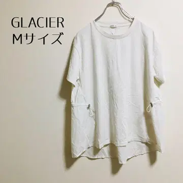 [ GLACIER 그라시아 ] 화이트 상의 허니즈 반팔 상의 조임끈