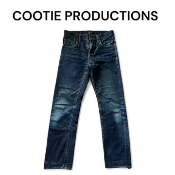 COOTIE PRODUCTIONS 데님 청바지 30 셀비지 일본제