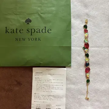 케이트 스페이드 팔찌 정품 판매 인증서 포함 40000엔