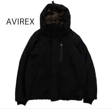 AVIREX 후드 패딩 자켓