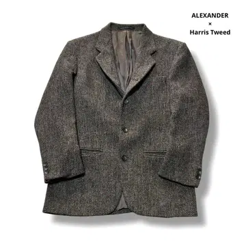 ALEXANDER x Harris Tweed 트위드 자켓 영국제