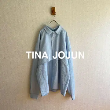 TINA:JOJUN 오버 셔츠 블라우스 K208