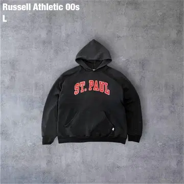 RussellAthletic00sST.PAULLogoHoodieL 블랙