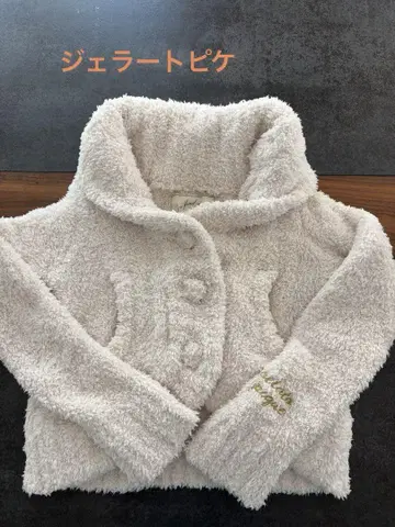 젤라또피케 플리스 룸웨어 크림색
