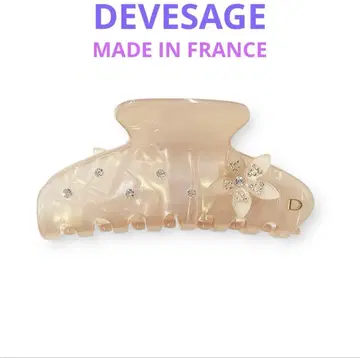 DEVESAGE 헤어 클립 포인세티아 [ L ]