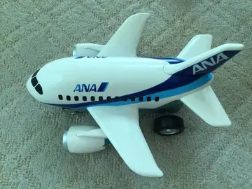 ANA 비행기 완구 화이트/블루