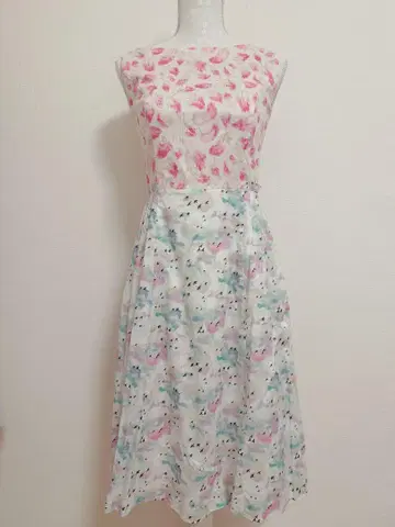 TOCCA LIBERTY 꽃무늬 원피스 면 100% 0