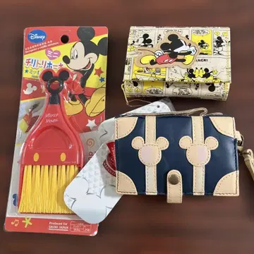 (9-108)Disney 미니 칠리 호키 지갑 키링 세트 미사용품