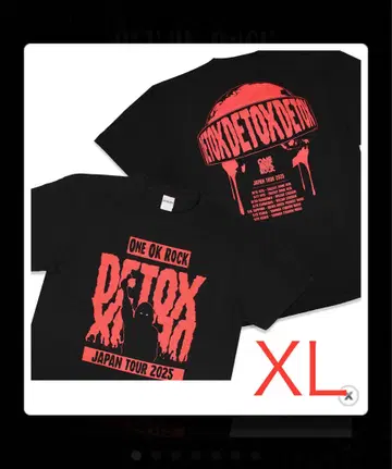 ONE OK ROCK DETOX JAPAN TOUR 2025 티셔츠