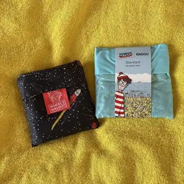 BAGGU 에코백 STANDARD WALLY 월리를 찾아라