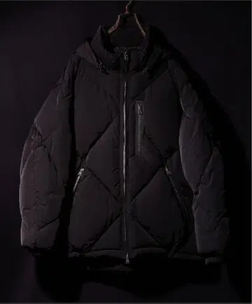 NUMBER(N)INE/DIAMOND QUILTED DOWN JACKET