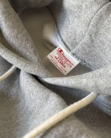 챔피온 리버스 위브 빨간색 택 MADE IN U.S.A 12.5oz