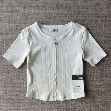 [ 미사용 ] THE NORTH FACE 반팔T셔츠 S 화이트