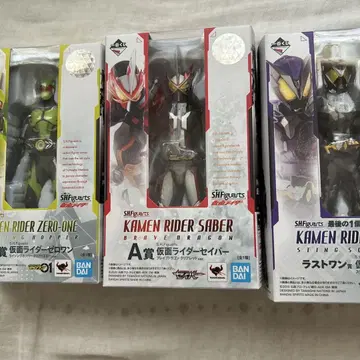 SHFiguarts 가면라이더 제일복권 4종