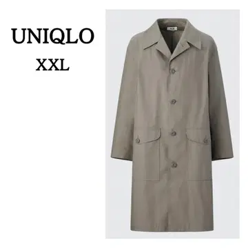 빅 사이즈 [ UNIQLO U ] 오버사이즈 스텐카라 코트/그레이/XXL