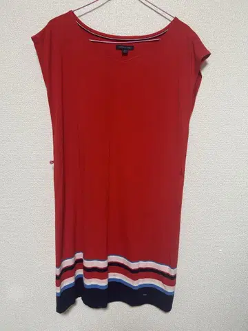 타미힐피거 Tommy Hilfiger 원피스 빨간색 레드