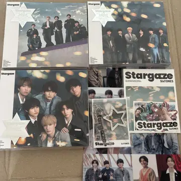 SixTONES Stargaze 3형태 세트 전 혜택 포함