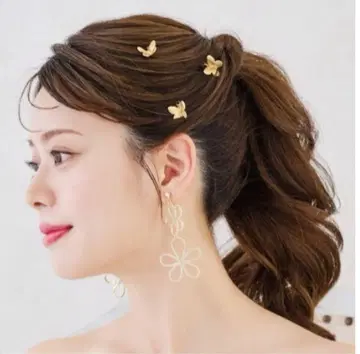 ANNAN WEDDING 꽃 빅 사이즈 귀찌 ME250