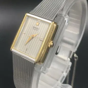 SEIKO 빈티지 7321-5360 팔찌 실버 골드