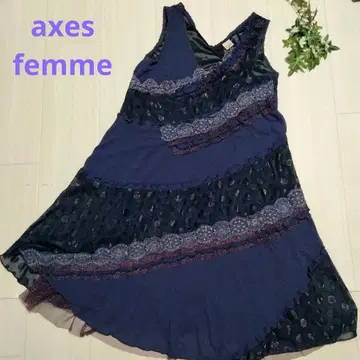 axes femme 모리걸 페어리 그런지 슬리브리스 원피스 M