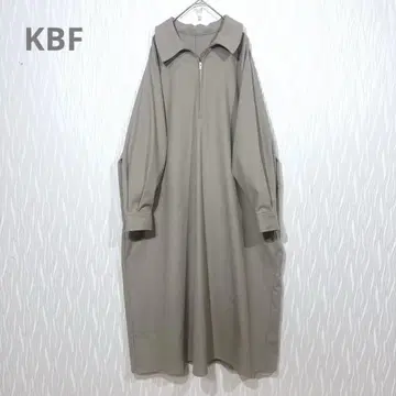 KBF 새상품급 ZIP 오버 원피스 루즈핏 실루엣